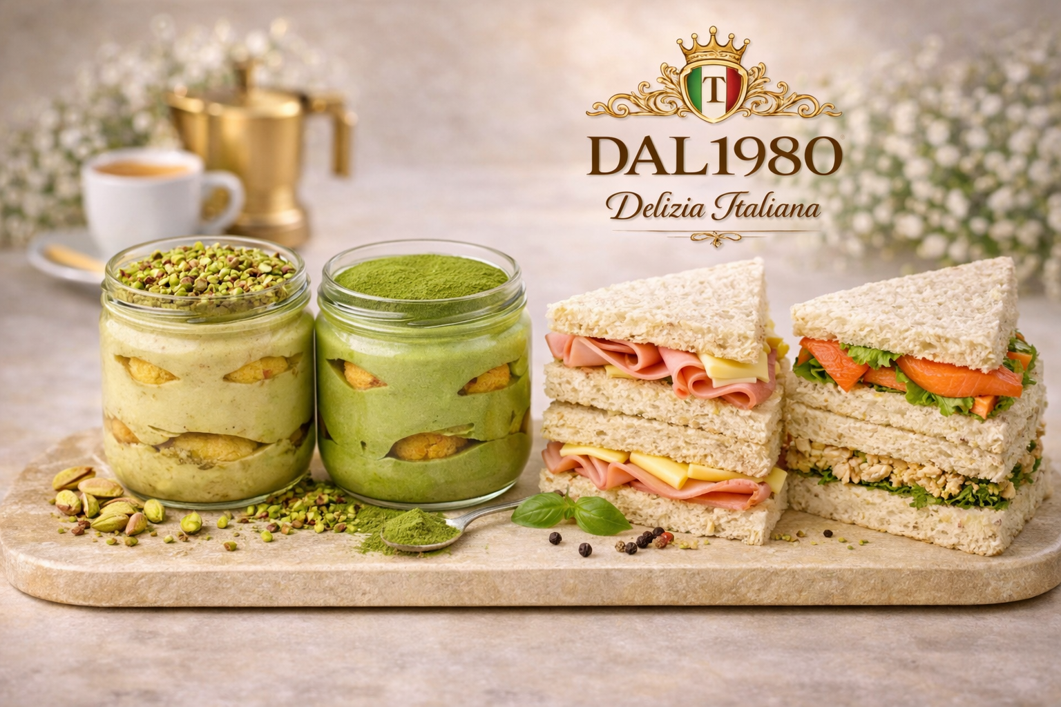 DAL1980 – tiramisu, tramezzini și catering premium în București și Ilfov