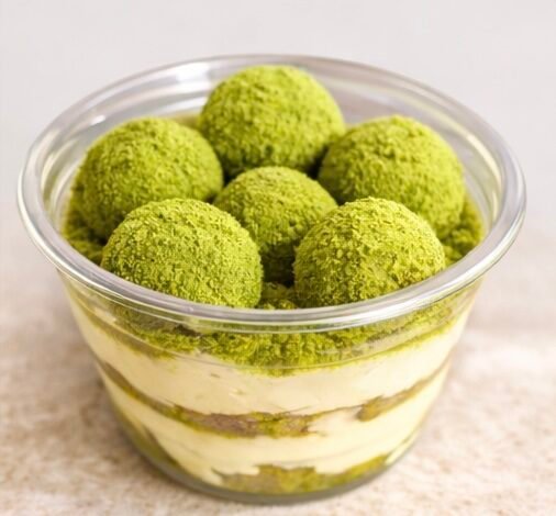 Tiramisu Truffles Matcha