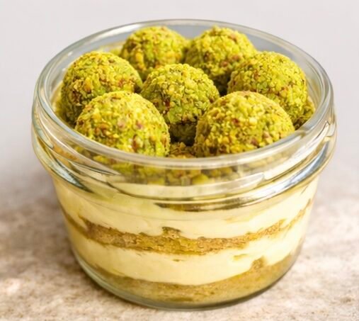 Tiramisu Truffles Pistacchio
